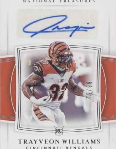2019 Panini National Treasures Trayveon Williams #103