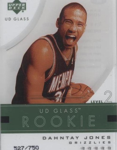 2003-04 UD Glass - Dahntay Jones #85