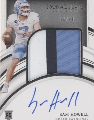 2022 Panini Immaculate Collection Collegiate Sam Howell #54