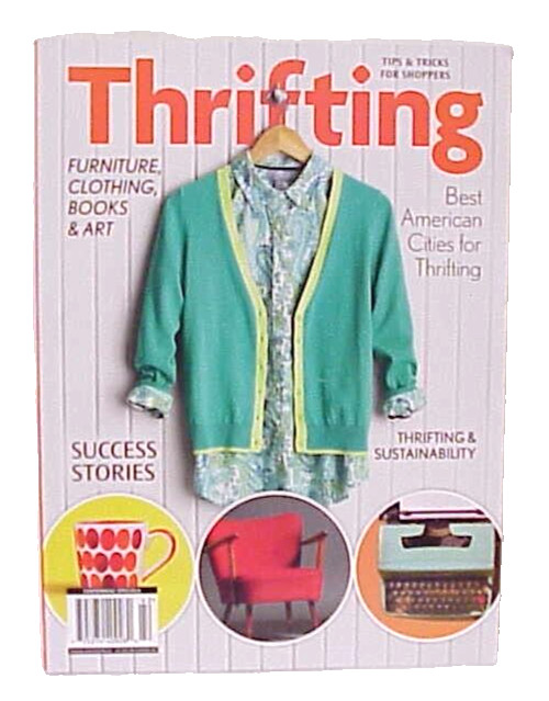 THRIFTING MAGAZINE ISSUE TIPS & TRICKS FOR SHOPPERS ART BOOKS
