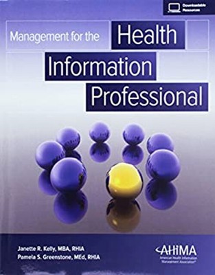 Management and the Health Information Professional Hardcover