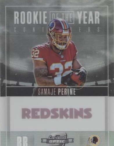 2017 Panini Contenders Optic Samaje Perine #ROY-12