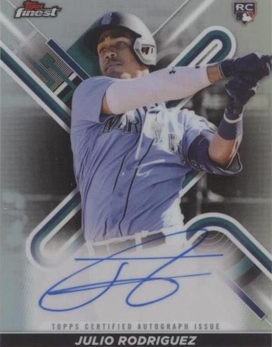 2023 Topps Julio Rodriguez 2022 Silver Slugger Patch Auto