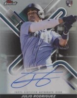 2022 Topps Finest - Julio Rodriguez #FA-JRO