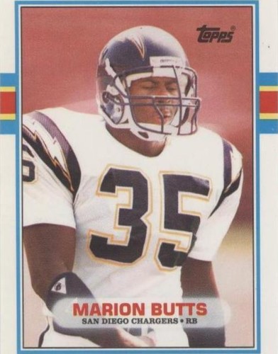 1989 Topps Traded Marion Butts #23T