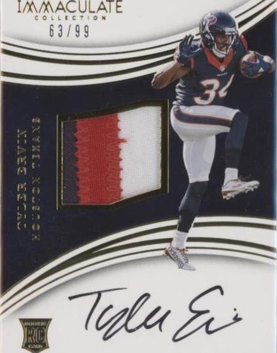 2016 Panini Immaculate Collection Tyler Ervin #115