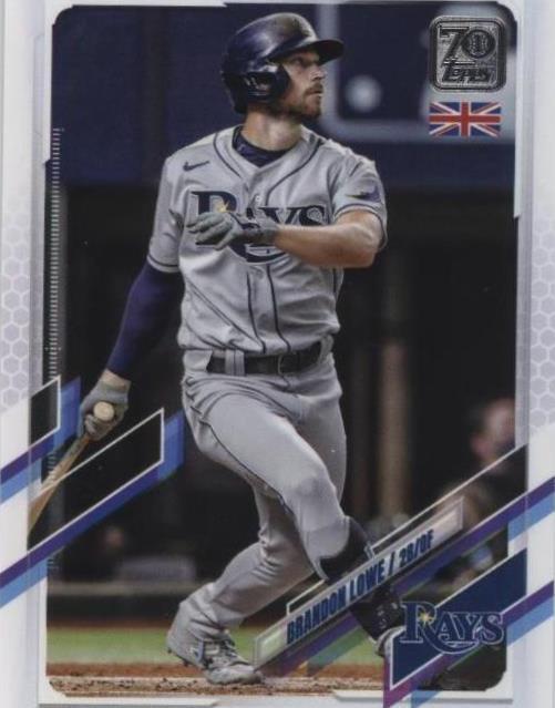 2021 Topps UK Edition - Brandon Lowe #165