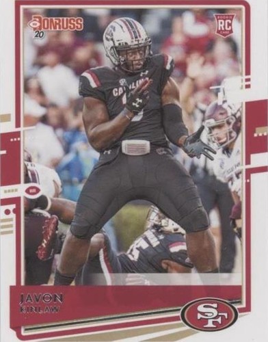 2020 Panini Donruss Javon Kinlaw #265