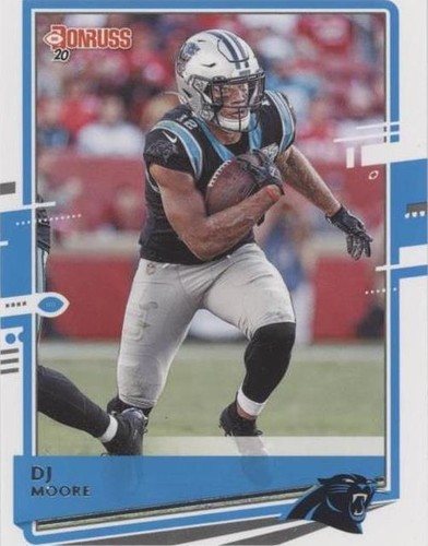2020 Panini Donruss D.J. Moore #50