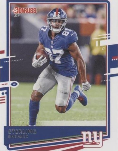 2020 Panini Donruss Sterling Shepard #185