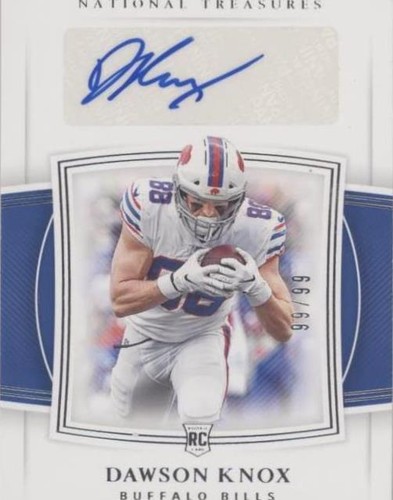 2019 Panini National Treasures Dawson Knox #131