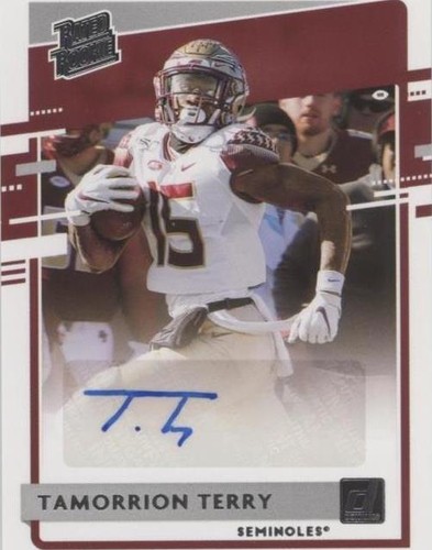 2021 Panini Chronicles Draft Picks Tamorrion Terry #DA-TMT