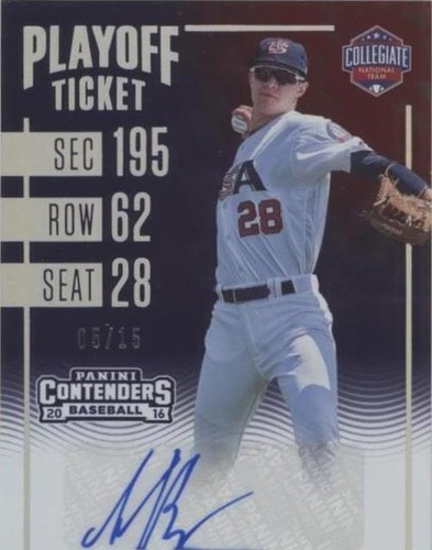 2016 Panini Elite Extra Edition - Seth Beer #CNT-SB