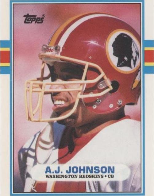 1989 Topps Traded A.J. Johnson #96T