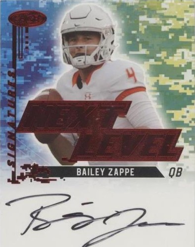 2022 SAGE High Series Bailey Zappe #NLS-BZ