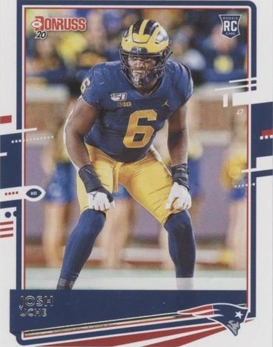 2020 Panini Donruss Josh Uche #287