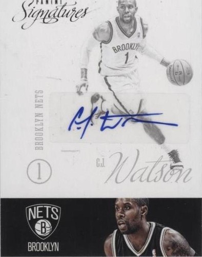 2012-13 Panini Signatures - C.J. Watson #157
