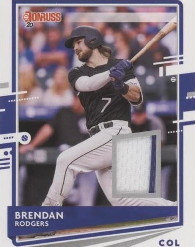 2020 Panini Donruss - Brendan Rodgers #DM-BR