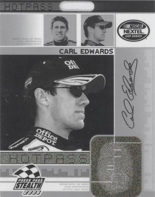 2006 Press Pass Stealth - Carl Edwards #HP 8