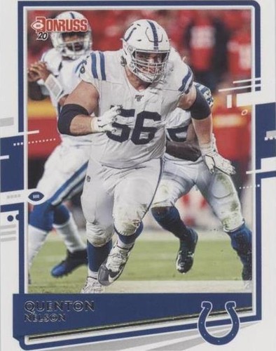 2020 Panini Donruss Quenton Nelson #123