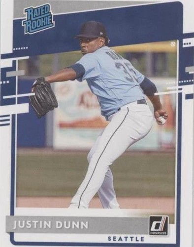 2020 Panini Donruss - Justin Dunn #41