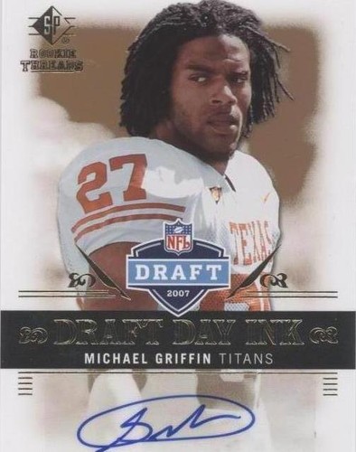 2007 SP Rookie Threads Michael Griffin #DDI-MG