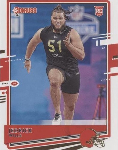 2020 Panini Donruss Jedrick Wills #269