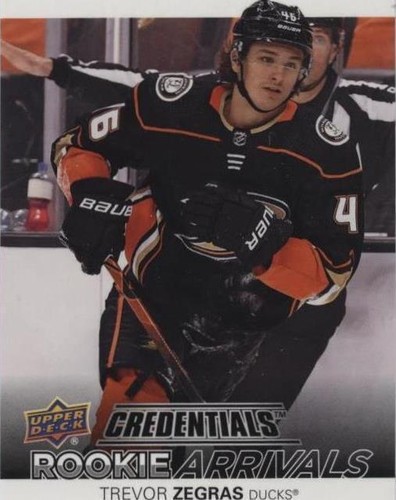 2021-22 Upper Deck Credentials - Trevor Zegras #RA-7