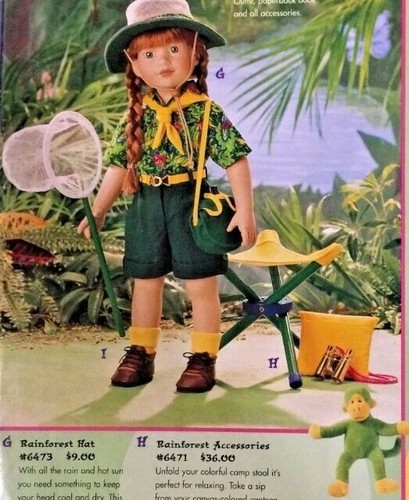 Rare Magic Attic Megan's RAINFOREST Collection OUTFIT & ACCS 18