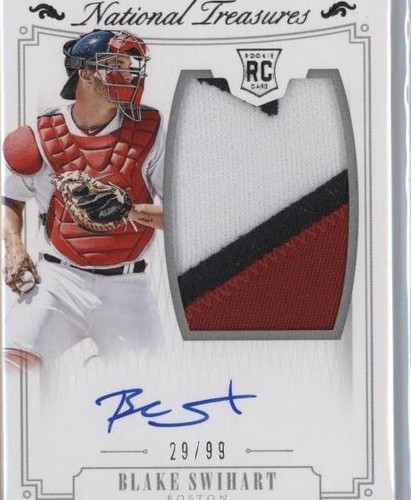 2015 Panini National Treasures - Blake Swihart #197
