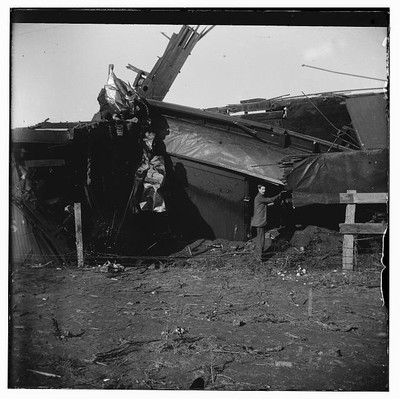 C H & D (Cincinnati,Hamilton,Dayton) train wreck below Dayton,Ohio,OH,1897-1901