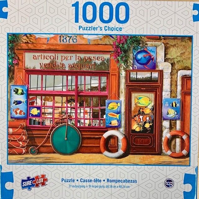 Lizione de Acquario Puzzler's Choice 1000 Piece Jigsaw Puzzle Sure