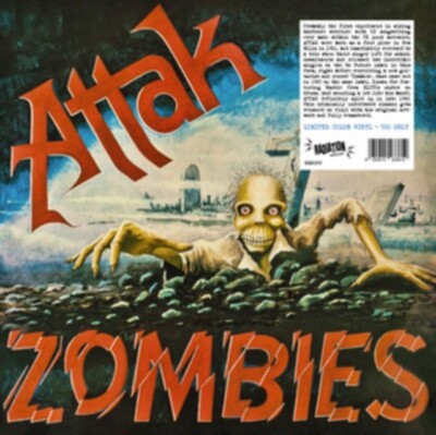 Attak Zombies  (Vinyl)  12'' Album Coloured Vinyl lp radiation reissue