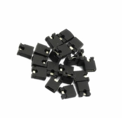 500Pcs Black 2.54mm Jumper Cap mini Jumper Short Circuit Cap Connection 