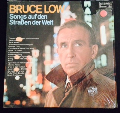 Bruce Low Songs Auf Den Straben De Welt Import LP Record