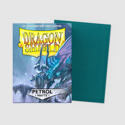 Dragon Shield Card Sleeves: Standard - Matte Petrol (100ct)