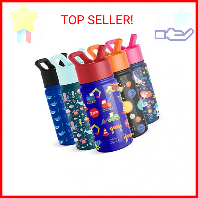 With Straw Lid | Insulated Stainless Steel Reusa