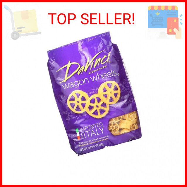 Davinci Pasta Wagon Wheels, 16 oz