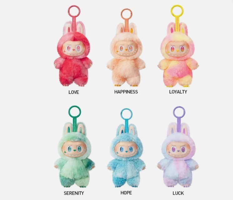 POPMART LABUBU ラブブ Big into Energy LUCK POP MART LABUBU Big into Energy Plush Pendant 7 Types LOVE