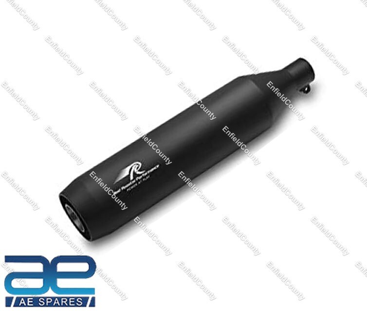 Red Rooster Performance Exhaust Silencer Black For Royal Enfield Meteor 350 