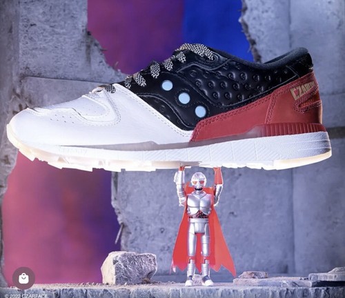 Pre-owned Saucony Czarcony Czarface X  Azura Shoes 10.5 Nycc 2022 Pre-order W/ Super7 Fig In Multicolor