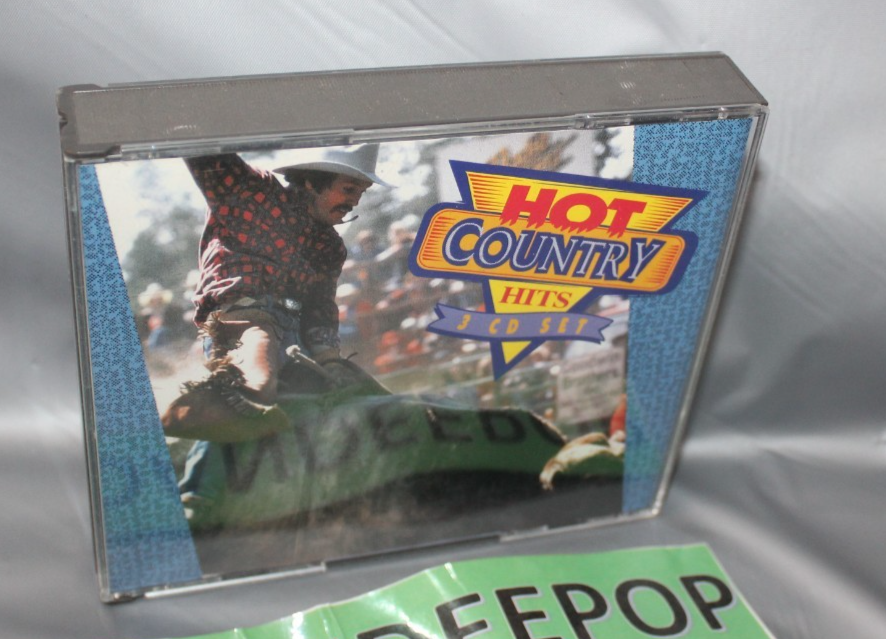 Hot Country Hits 3 Disc Music CD