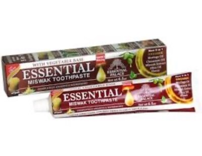 MISWAK Toothpaste 5 in 1 By Essential Palace Fluoride Free & Vegetable Base