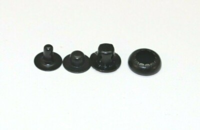 Segma Snaps 16L  black oxide finish 25 sets of 4 =lot of 100 pcs E850