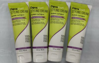 DEVACURL STYLING CREAM Touchable Curl Definer 1.5oz TRAVEL SIZE TUBE *NEW