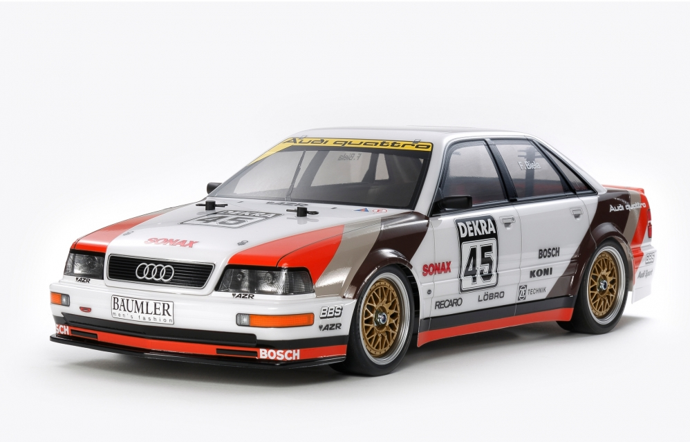 Tamiya 58682 110 RC Audi V8 Tourenwagen (TT-02) DAS SET-ANGEBOT - NEU OVP 