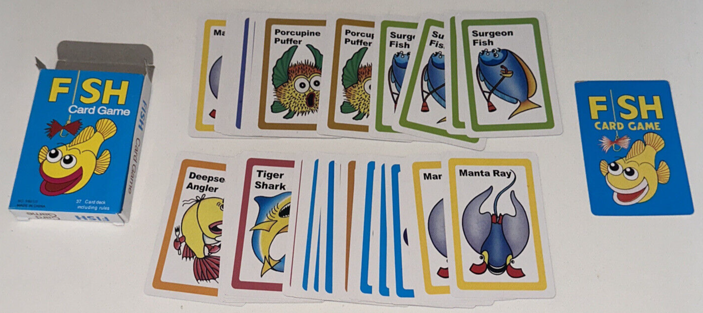 user_9fbdb4ff  希少　GO FISH Vintage Go Fish Card Game 37 Card Deck including Rules