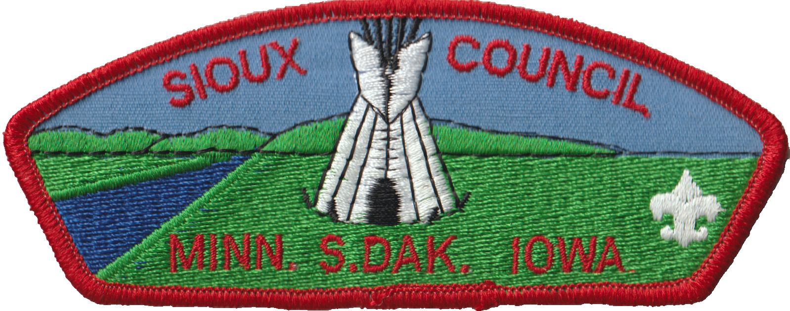 Sioux Council MN SD IW CSP Red Bdr (AR3846)