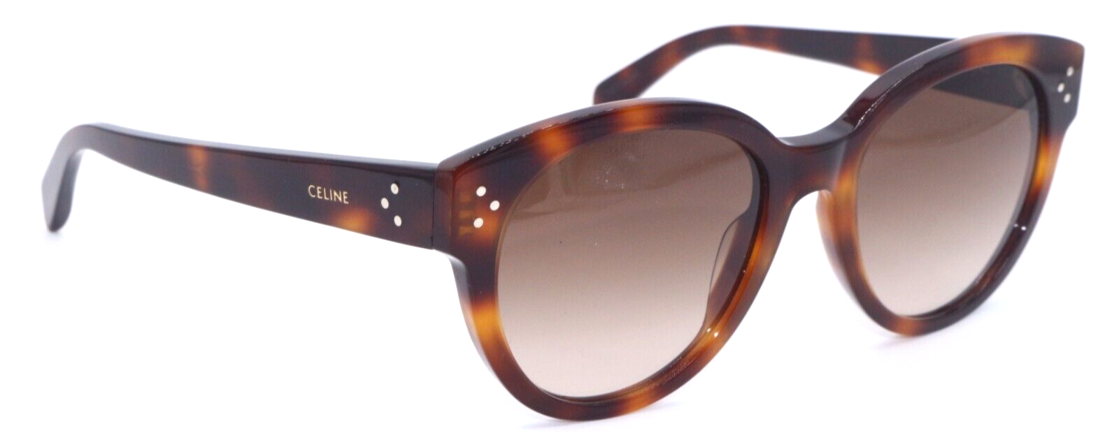 Pre-owned Celine Cl 40169i 53f Havana/brown Gradient Lenses Authentic Sunglasses 54-20