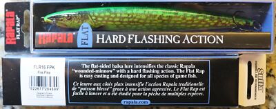 Rapala FLR16 Flat Rap 16 Discontinued International Pick Color & Qty